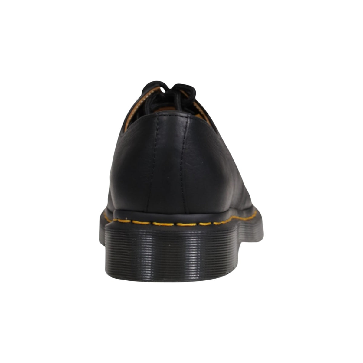 Scarpe stringate Dr. Martens 1461 nere in pelle martellata Ambassador. Calzature Oxford classiche da uomo e donna con 3 occhielli, lavorazione Goodyear sigillata a caldo e suola cuscinetto originale DM's.