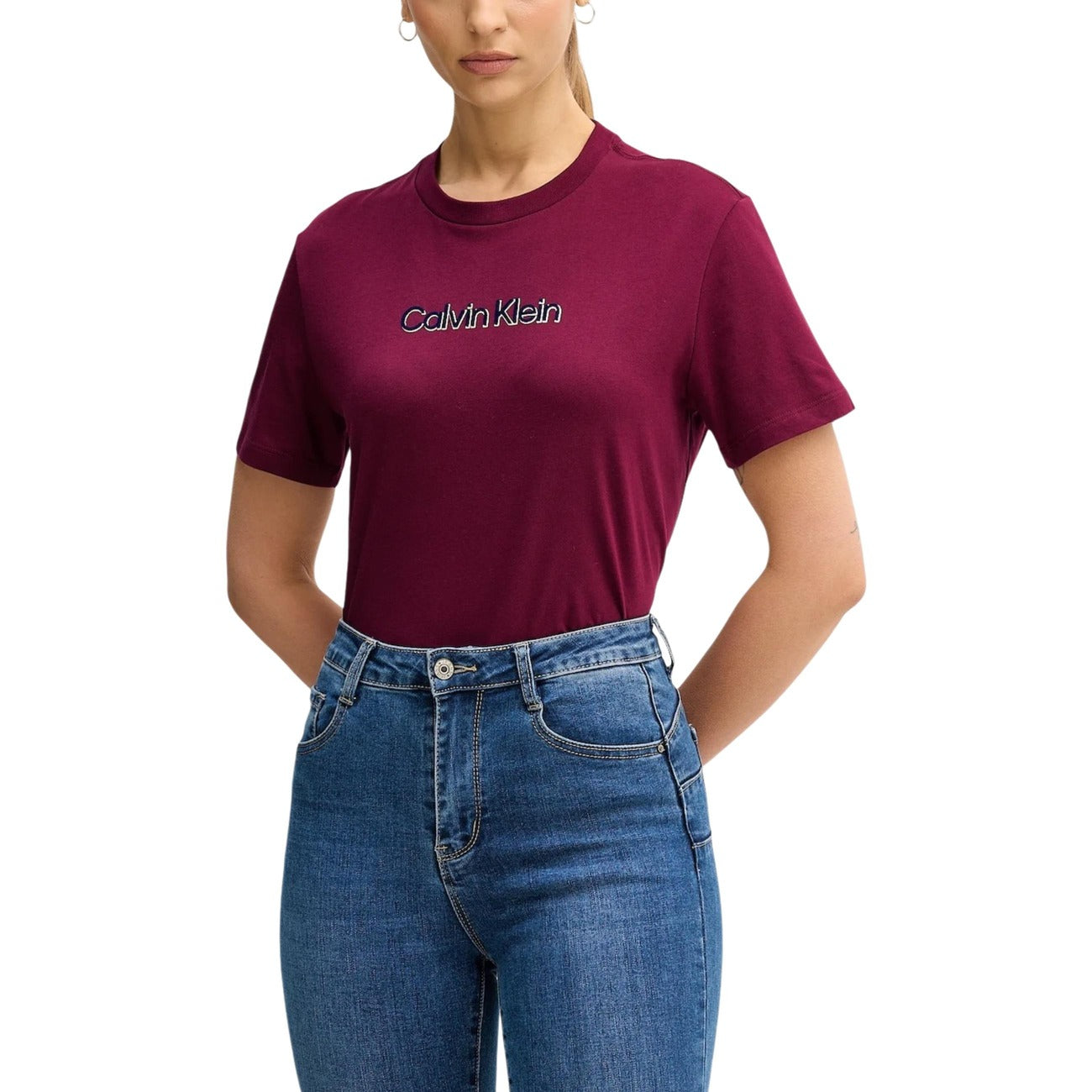 Calvin Klein Jeans T-Shirt CLASSIC TEE Donna Maniche Corte LV047E821G