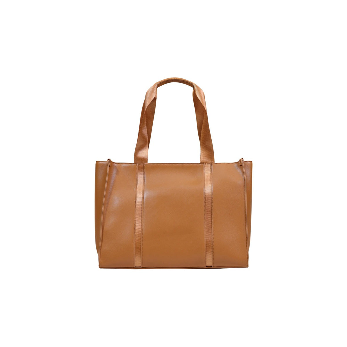 Borsa Shopper Replay Marrone; 100% Poliestere. Logo ricamato in rilievo, chiusura con zip, cuciture a vista. Dimensioni maxi 38x20x16 cm. Borsa a spalla resistente e versatile per tutte le stagioni. Vista posteriore