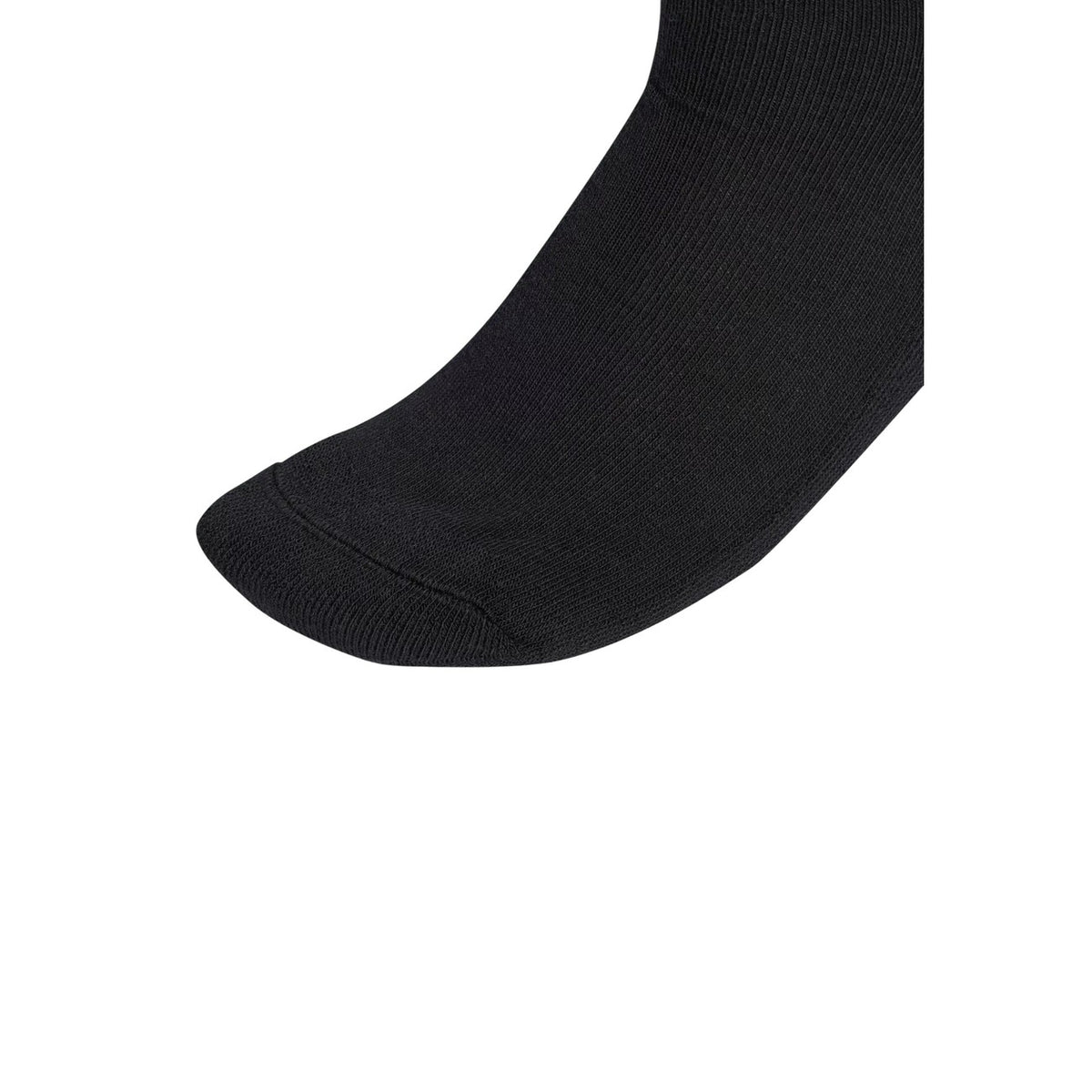 Pack 3 Paia Calzini adidas Ankle; Bianco, Grigio, Nero. 78% Cotone, 19% Poliestere riciclato. Lunghezza caviglia, orli a coste, logo Trifoglio. Stile casual e sportivo. Colore nero