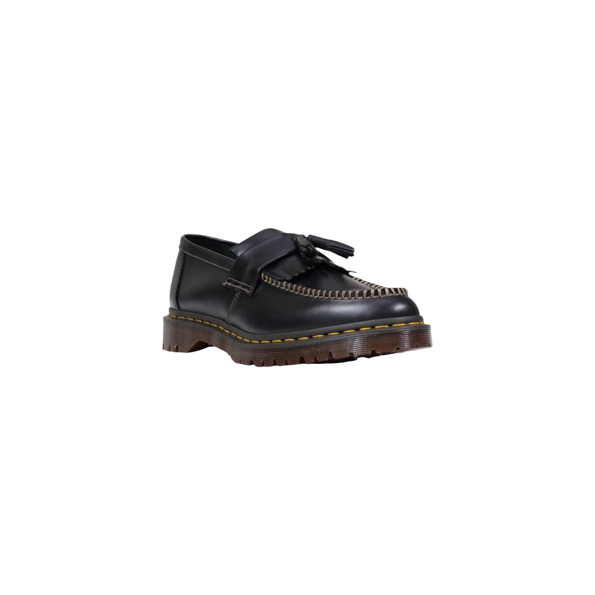 Mocassini Dr. Martens uomo neri in pelle - vista frontale