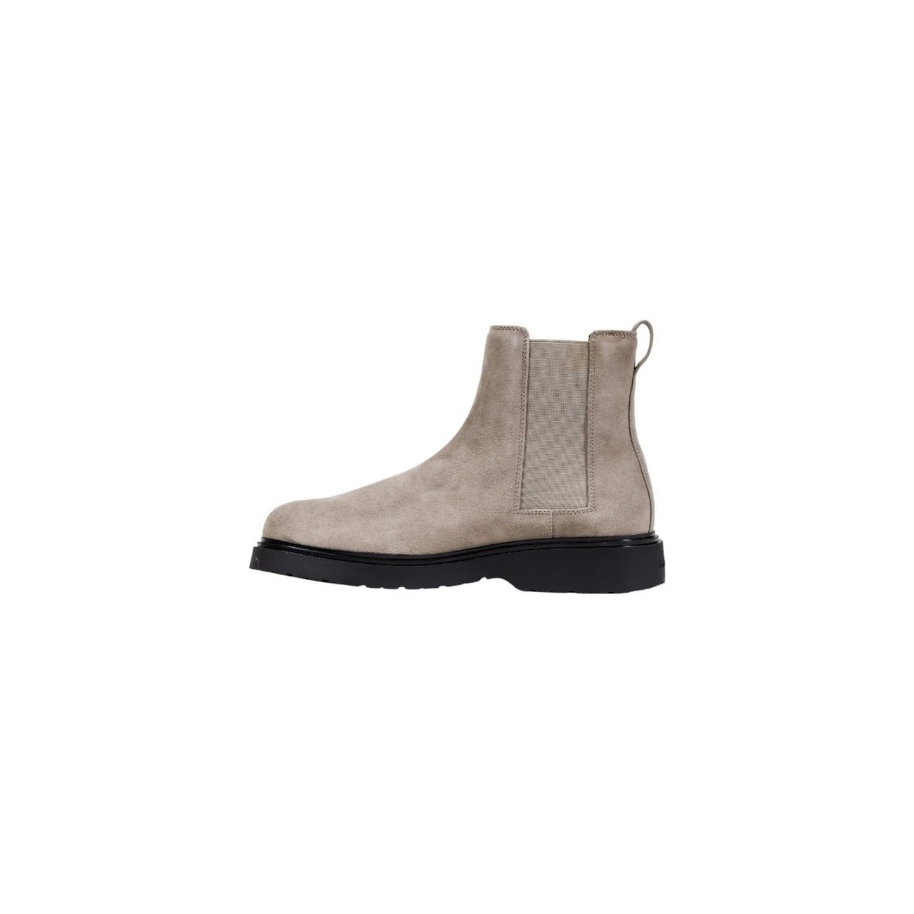 Calvin Klein Jeans Stivali Uomo Grigi Stivaletti 100% Camoscio Autunno/Inverno YM0YM01372