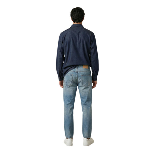 Gianni Lupo Overshirt Lyocell; camicia uomo strutturata con taschini frontali. Tessuto morbido di alta qualità, perfetta come capo spalla leggero o camicia casual.