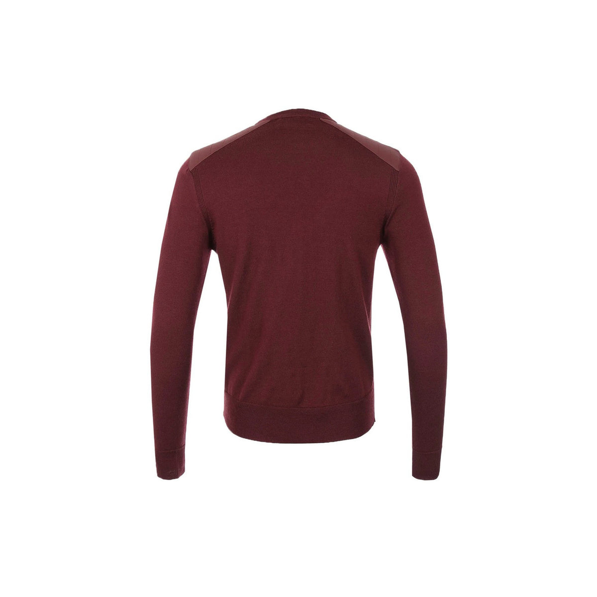 Maglione Uomo Belstaff Bordeaux con Scollo Tondo 100% Poliestere vista posteriore