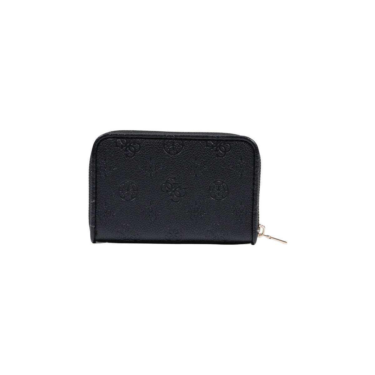 Guess Portafoglio nero medio ANISE SLG MEDIUM ZIP AROUND 14x9x3 cm Donna vista posteriore retro