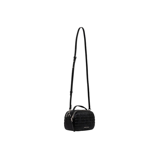 Calvin Klein Borsa Donna Nero Mano Tracolla Cerniera Tasca Interna Poliuretano 100% Autunno Inverno LV04K3184G
