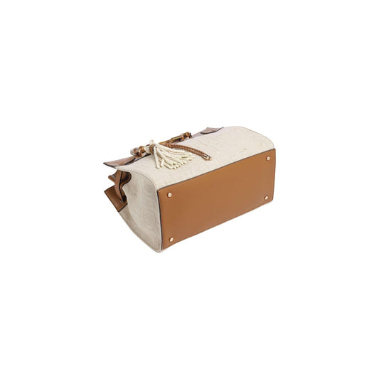 Borsa Liu Jo donna beige a mano - vista laterale