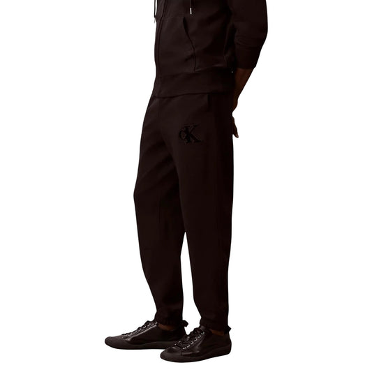 Calvin Klein Jeans Pantaloni Sportivi Uomo Nero Tasche Anteriori Cotone 92% Poliestere 8% Autunno Inverno LV04RD252G