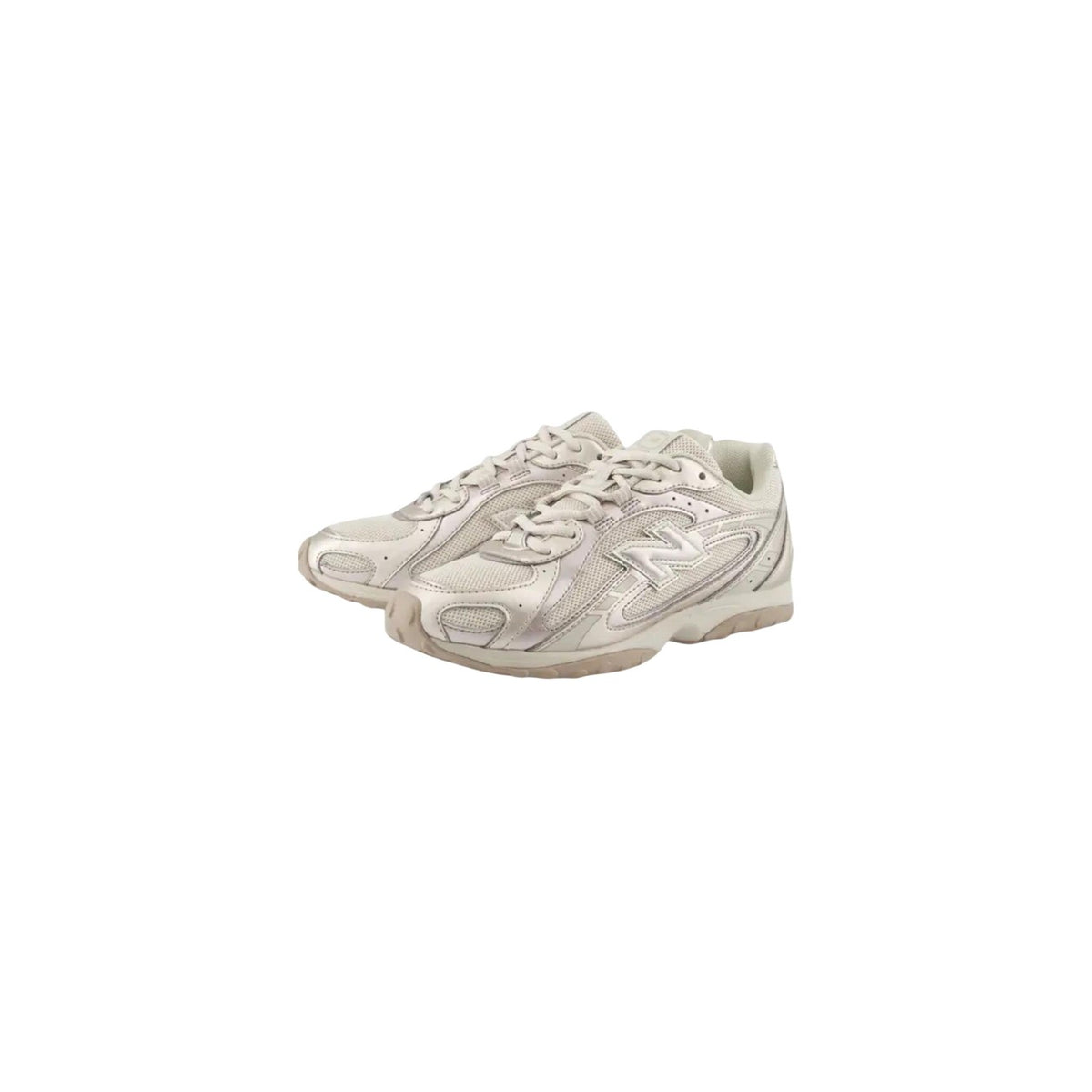 Sneakers donna New Balance 204L – Scarpe basse Timberwolf e oro metallizzato U204LCMB.