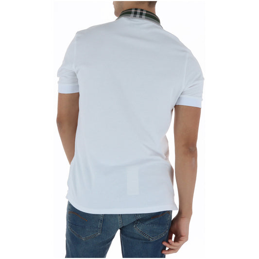 Lyle & Scott Polo Bianca SP2403V; 97% cotone e 3% elastan, manica corta, logo ricamato. Il classico intramontabile per ogni occasione. Vista posteriore