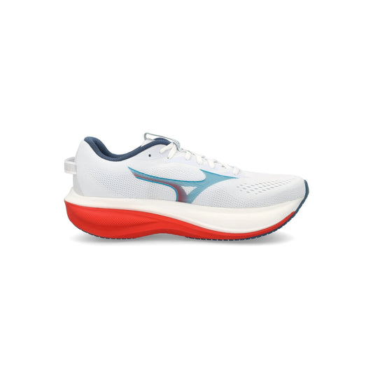 Scarpe Running Mizuno Wave Rider 30; Scarpa da corsa ammortizzata e stabile con tomaia traspirante in mesh e suola durevole. Modello performante e leggero per lunghe distanze. Vista laterale