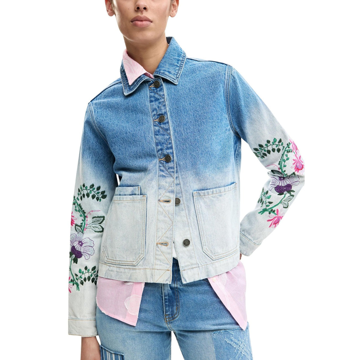 giacca da donna Desigual CHAQ_DAKOTA 26SWED16, realizzata in cotone