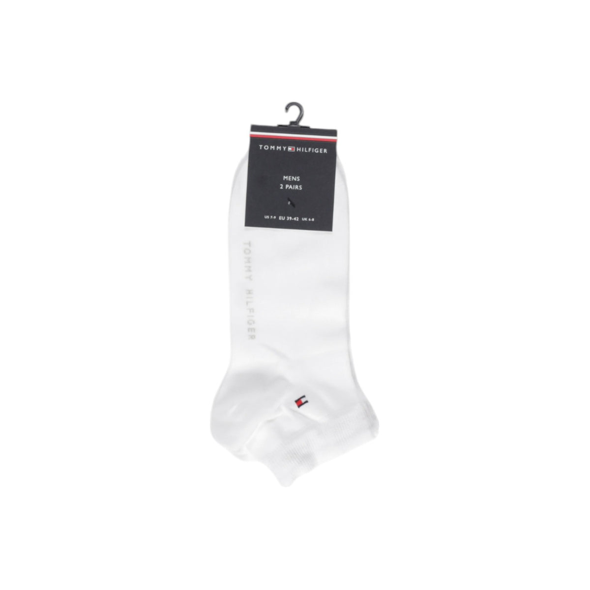 Tommy Hilfiger Calze Uomo Rosso Monocromo 75% Cotone 23% Poliammide 2% Lycra Autunno/Inverno 342025001
