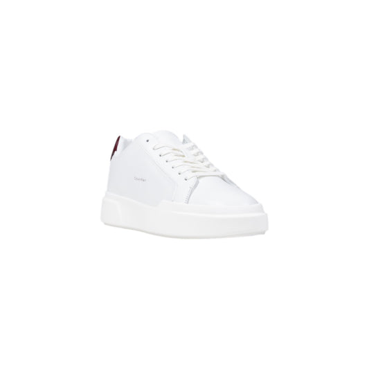 Calvin Klein Sneakers Uomo Bianche YM0YM01344 - Scarpe Pelle 100% Premium