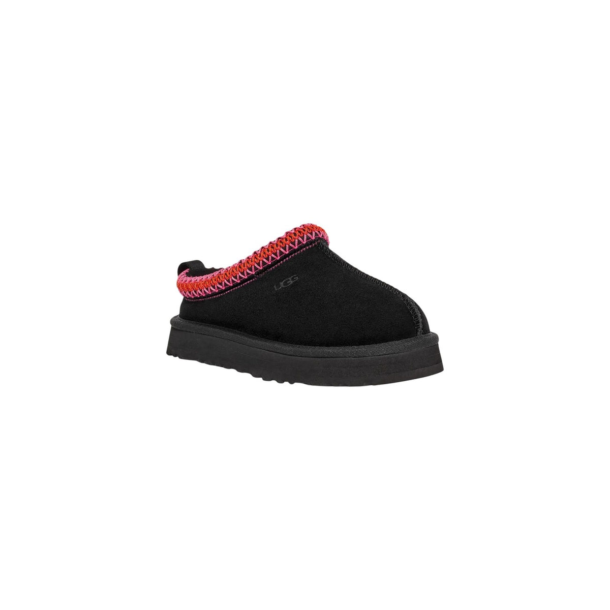 Dettaglio ciabatte Ugg TAZZ donna nere con suola EVA antiscivolo e interno in lana naturale