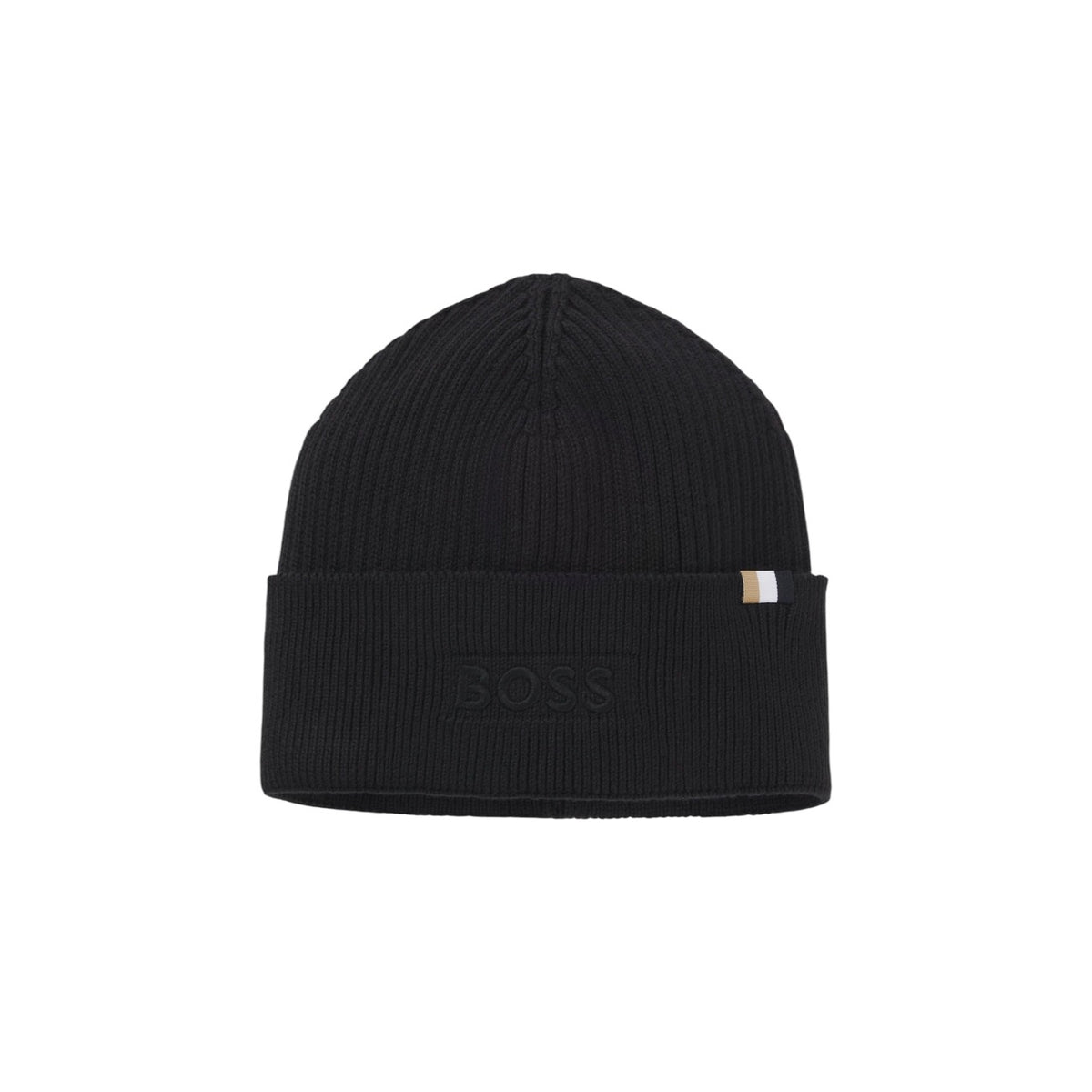 Boss Cappello Uomo Blu - Cappello Cotone Lana Autunno Inverno
