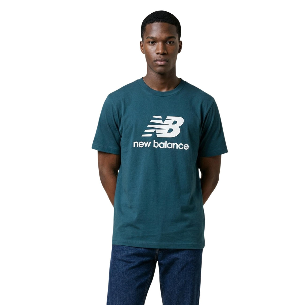 New Balance T-Shirt SPORT ESSENTIALS LOGO maniche corte Uomo MT41502