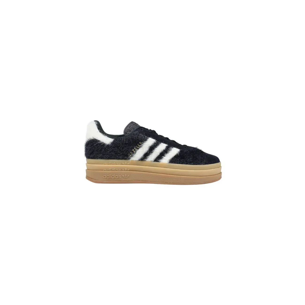 adidas gazelle silver green womens Adidas Originals Gazelle Women's Sneakers in Black Leather