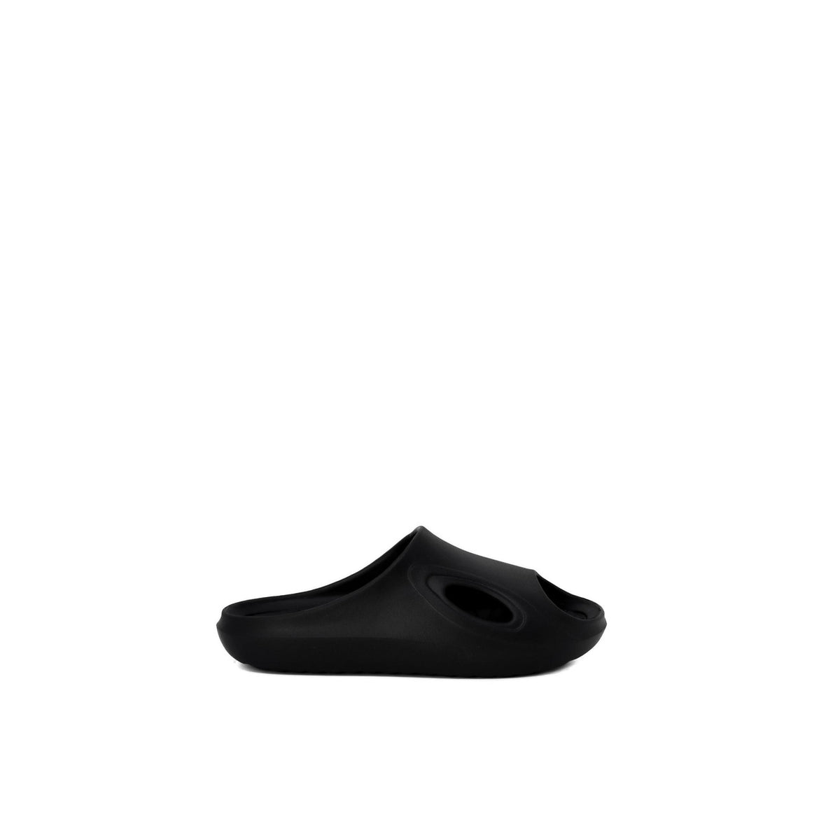 Antony Morato Grayson Slipper, ciabatte nere a fascia con aperture laterali; struttura ergonomica in materiale sintetico resistente, stile minimalista e massimo comfort estivo.