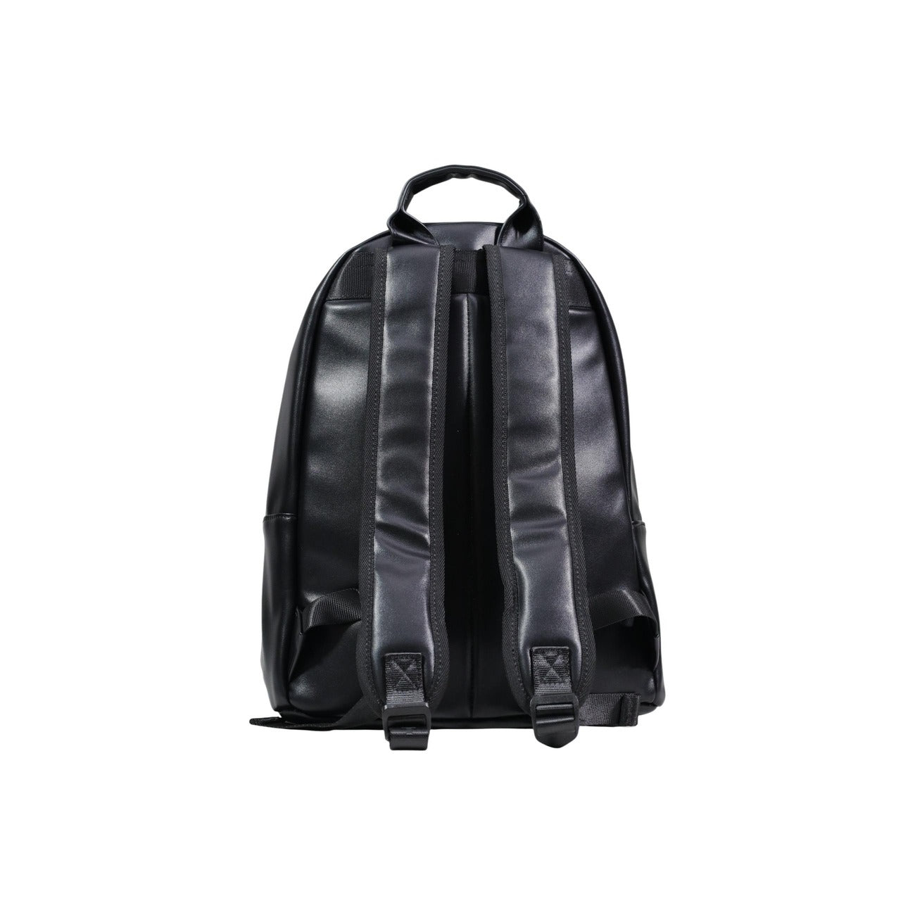 Zaino County of Milan Wings; ecopelle premium, stampa grafica artistica, spallacci regolabili, logo a contrasto. L'accessorio urban must-have per la città. Vista posteriore