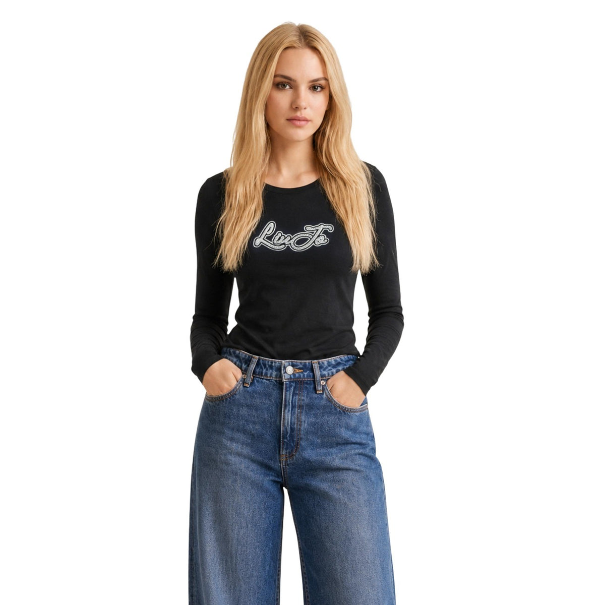 Liu Jo T-Shirt Donna BASIC T-SHIRT TF6283