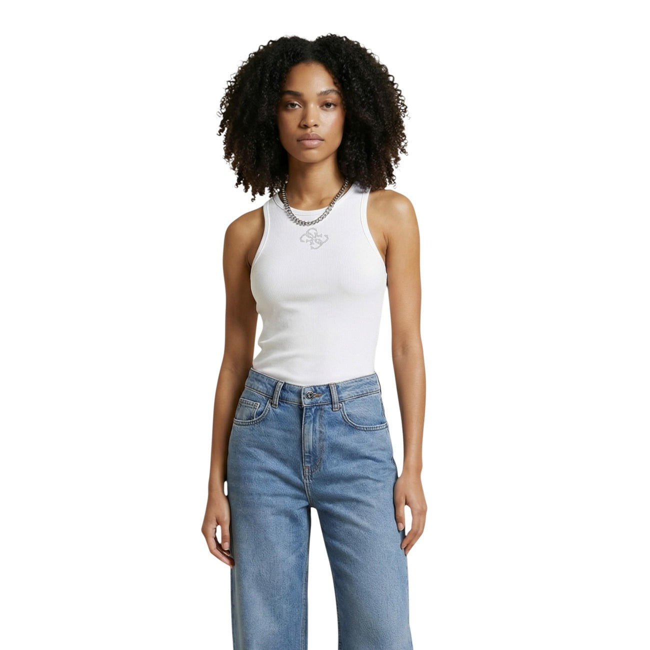 Guess Canotta a costine Donna W6RP39 KD092