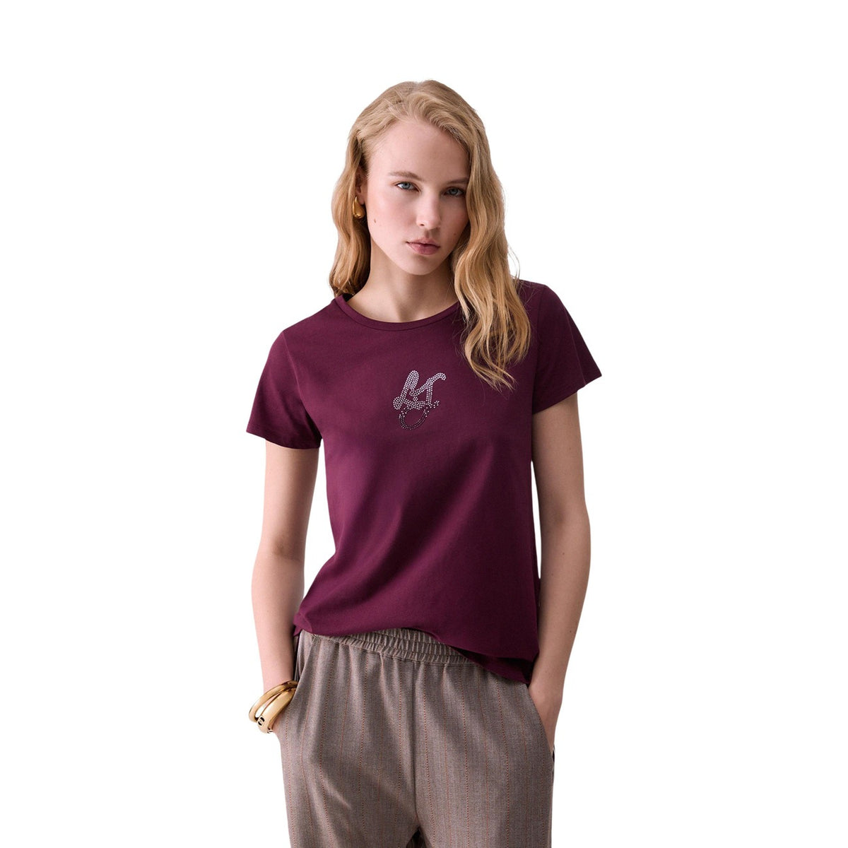 Liu Jo T-Shirt Donna BASIC T-SHIRT TF6283