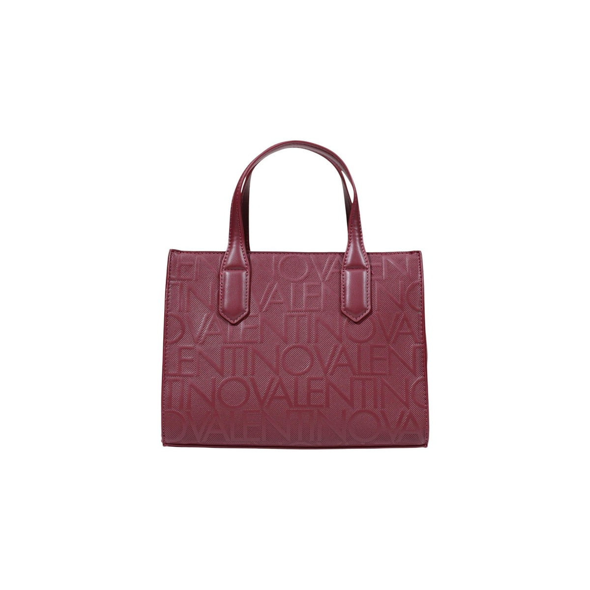 Borsa bauletto Valentino Bags Gynevra Re VBSA6804 bordeaux. Borsetta da donna a mano e tracolla in pelle sintetica con logo impresso a rilievo, scomparti interni e chiusura a cerniera.