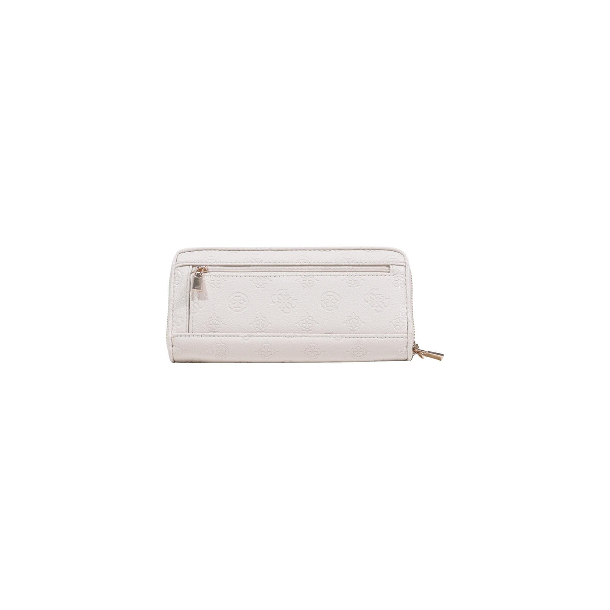 Guess Portafoglio bianco grande ANISE LARGE ZIP AROUND 20x10x3 cm Donna Vista posteriore