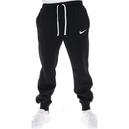 Pantaloni tuta uomo Nike nero – Joggers in cotone felpato con polsino CW6907.