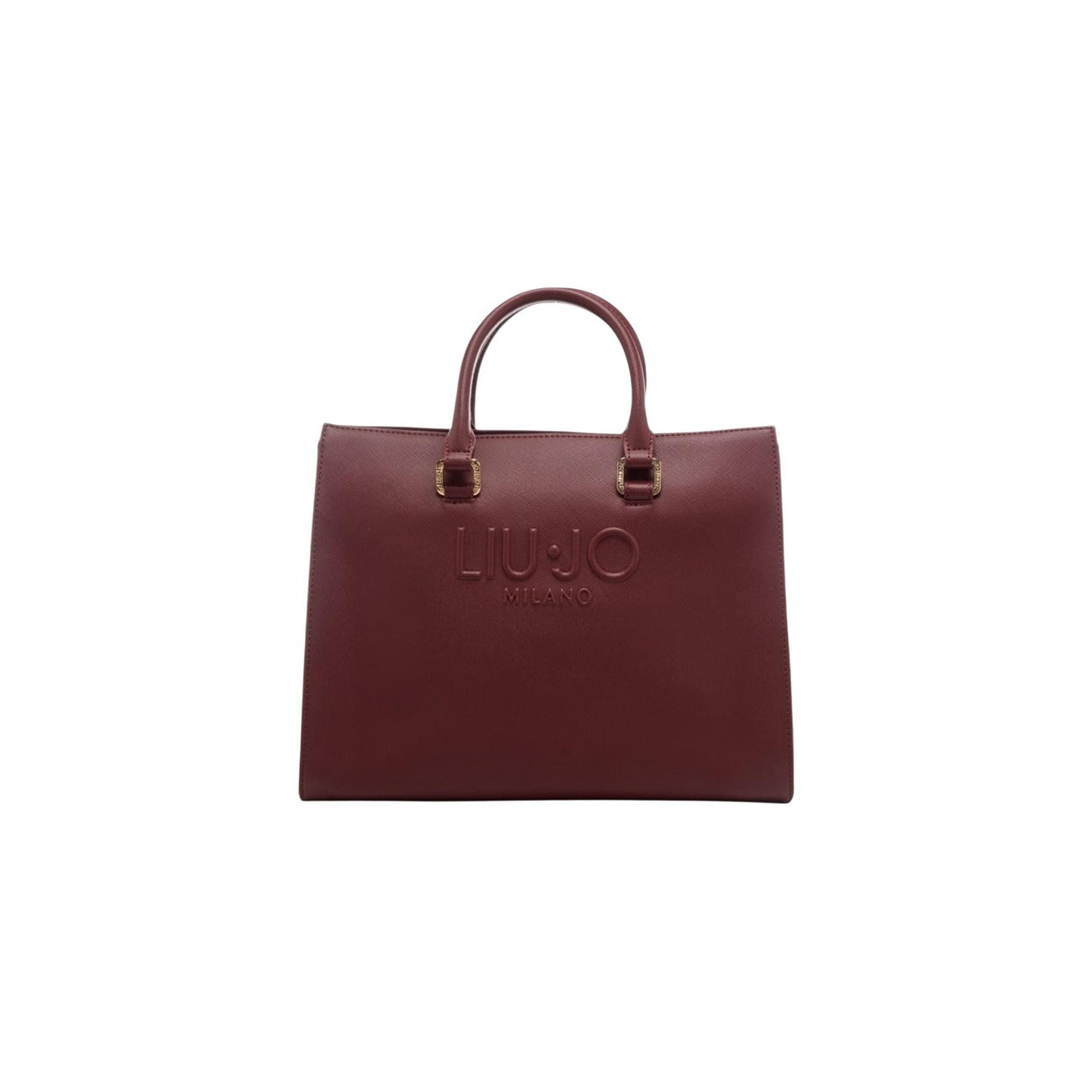 Liu Jo Borsa Donna Nero Mano Tracolla Cerniera Tasche Interne Poliuretano 100% 32x25x16 cm AF5149 E0087