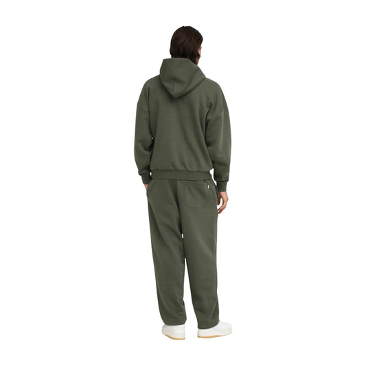 Felpa oversize grigia uomo con cappuccio Only & Sons 22036786. Felpa grigio beluga in cotone e poliestere con tessuto interno spazzolato e tasca a canguro.