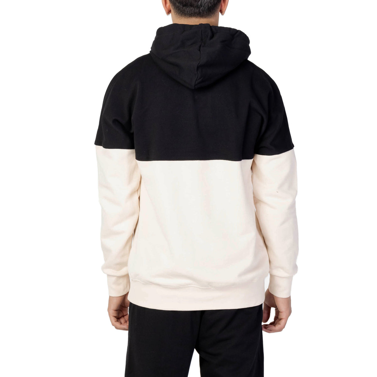 Pyrex Felpa Uomo Bianca con Cappuccio Maniche Lunghe in Cotone 100% Autunno/Inverno 43600