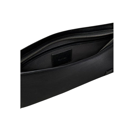 Borsa Calvin Klein Saffiano; ecopelle resistente, dettagli canna di fucile, cinturino staccabile, chiusura zip. Il minimalismo sofisticato per ogni giorno. Vista aperta