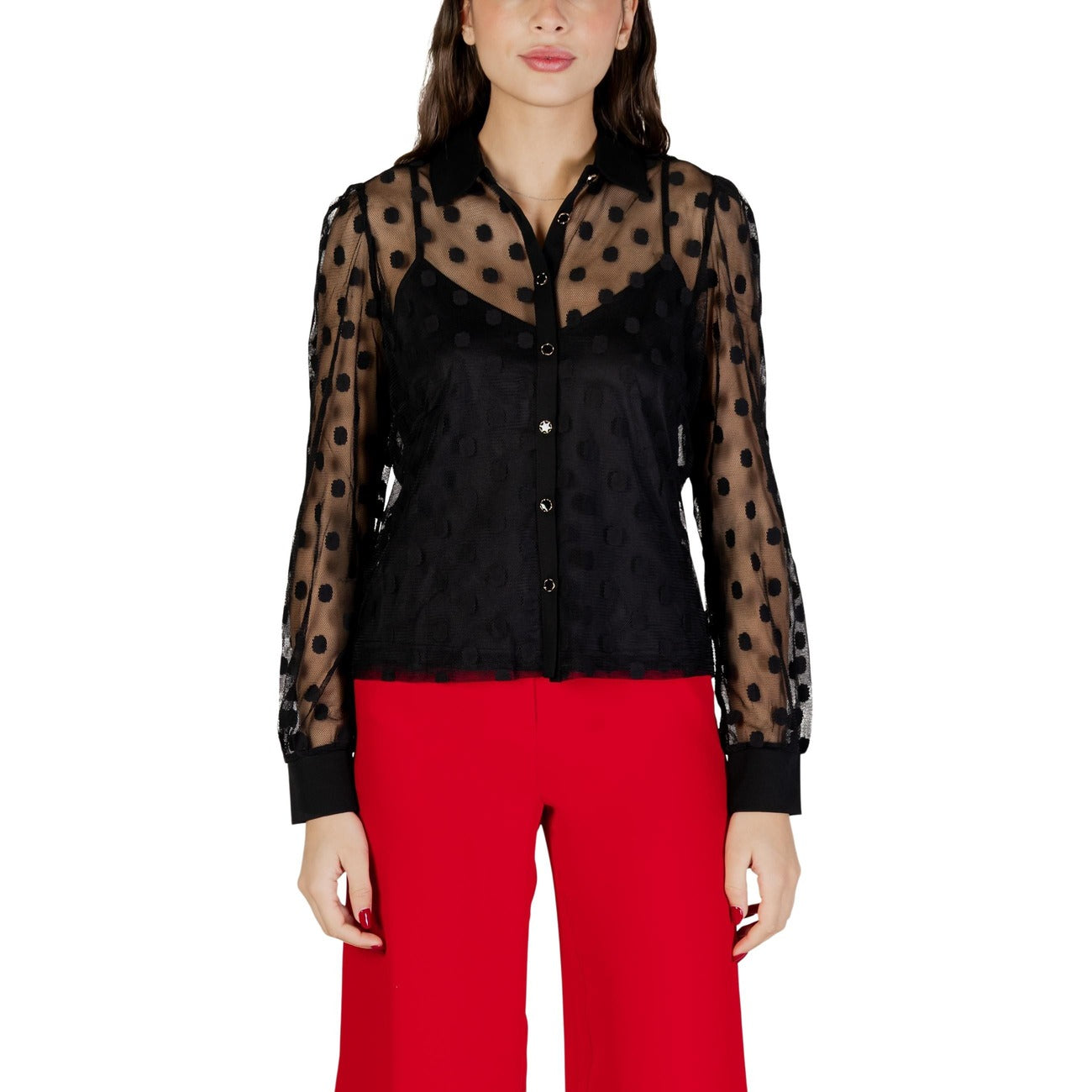 Morgan De Toi Camicia Donna Maniche Lunghe 261-TOMAS