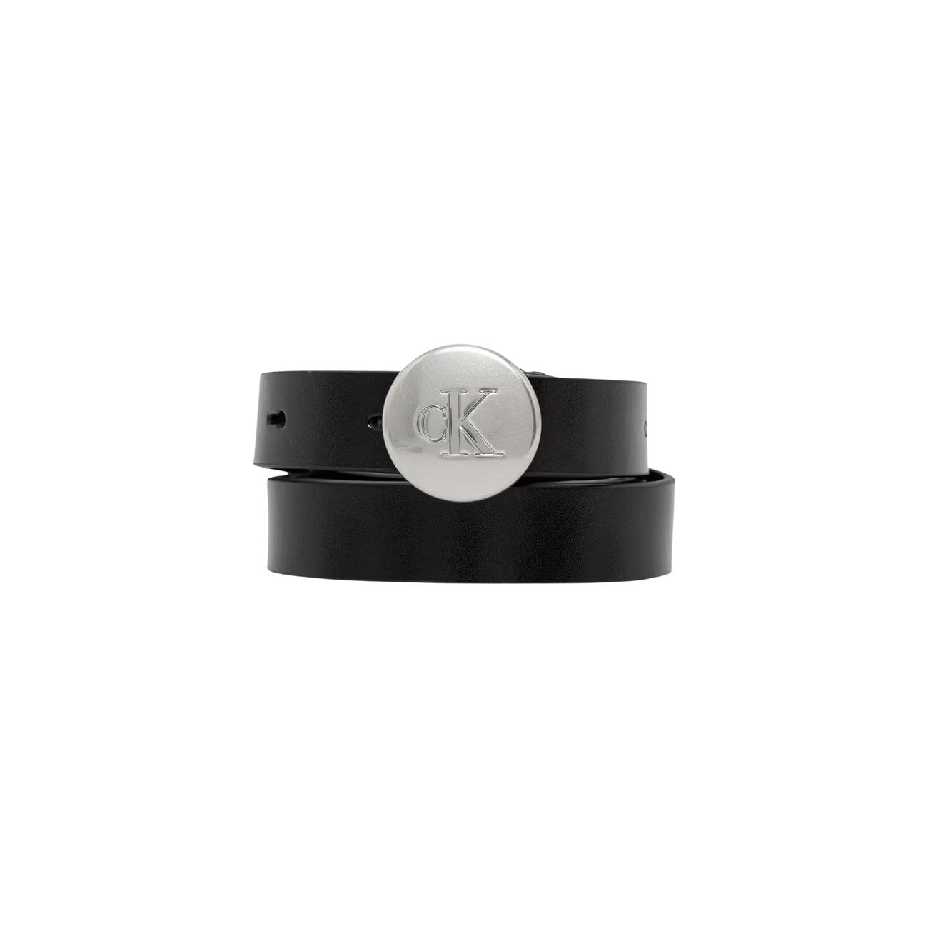 Calvin Klein Cintura Donna FIBBIA TONDA CK INCISA 20 MM