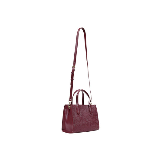 Borsa bauletto Valentino Bags Gynevra Re VBSA6804 bordeaux. Borsetta da donna a mano e tracolla in pelle sintetica con logo impresso a rilievo, scomparti interni e chiusura a cerniera.