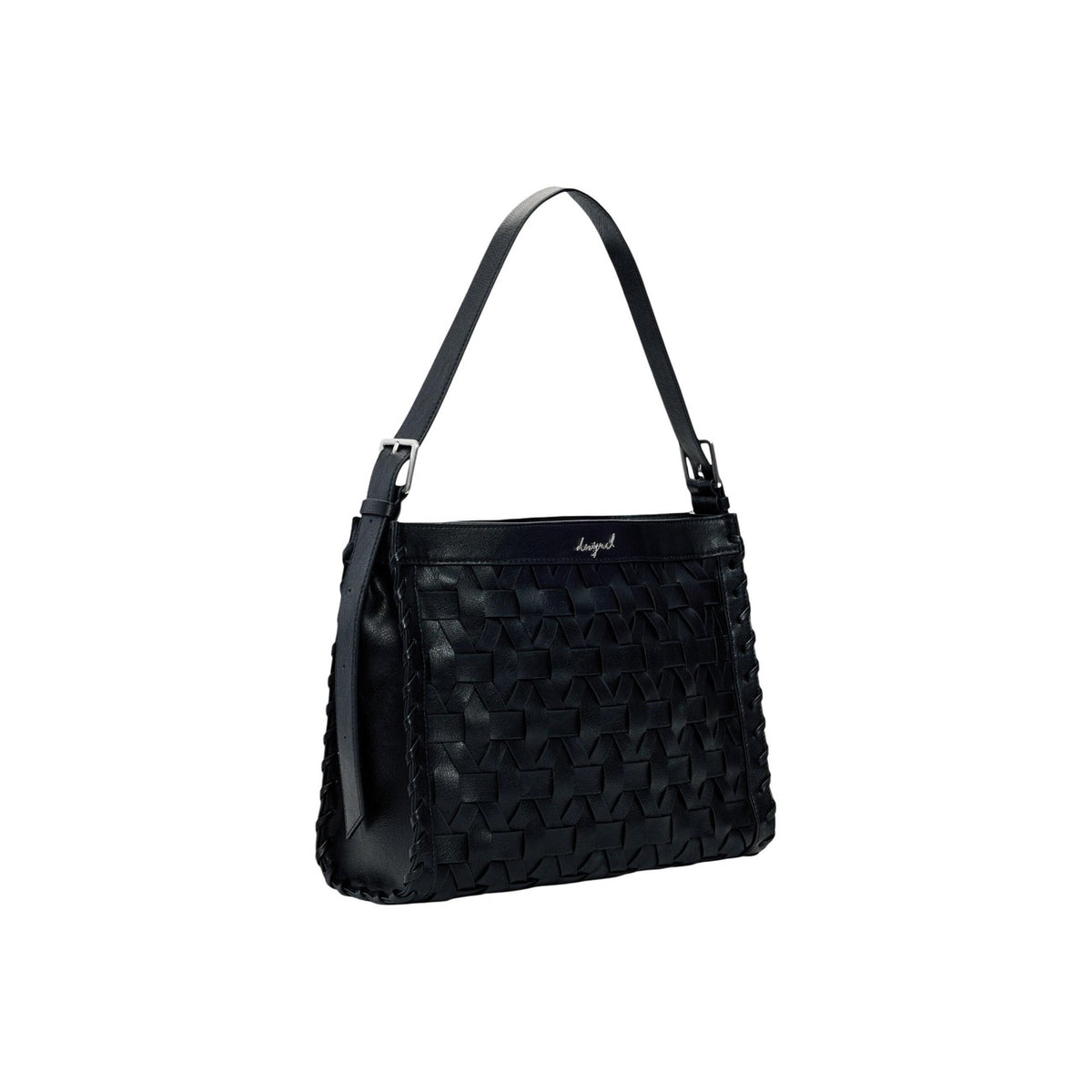 Desigual Borsa media intrecciata 42x33x12 cm Donna 26SAXP97