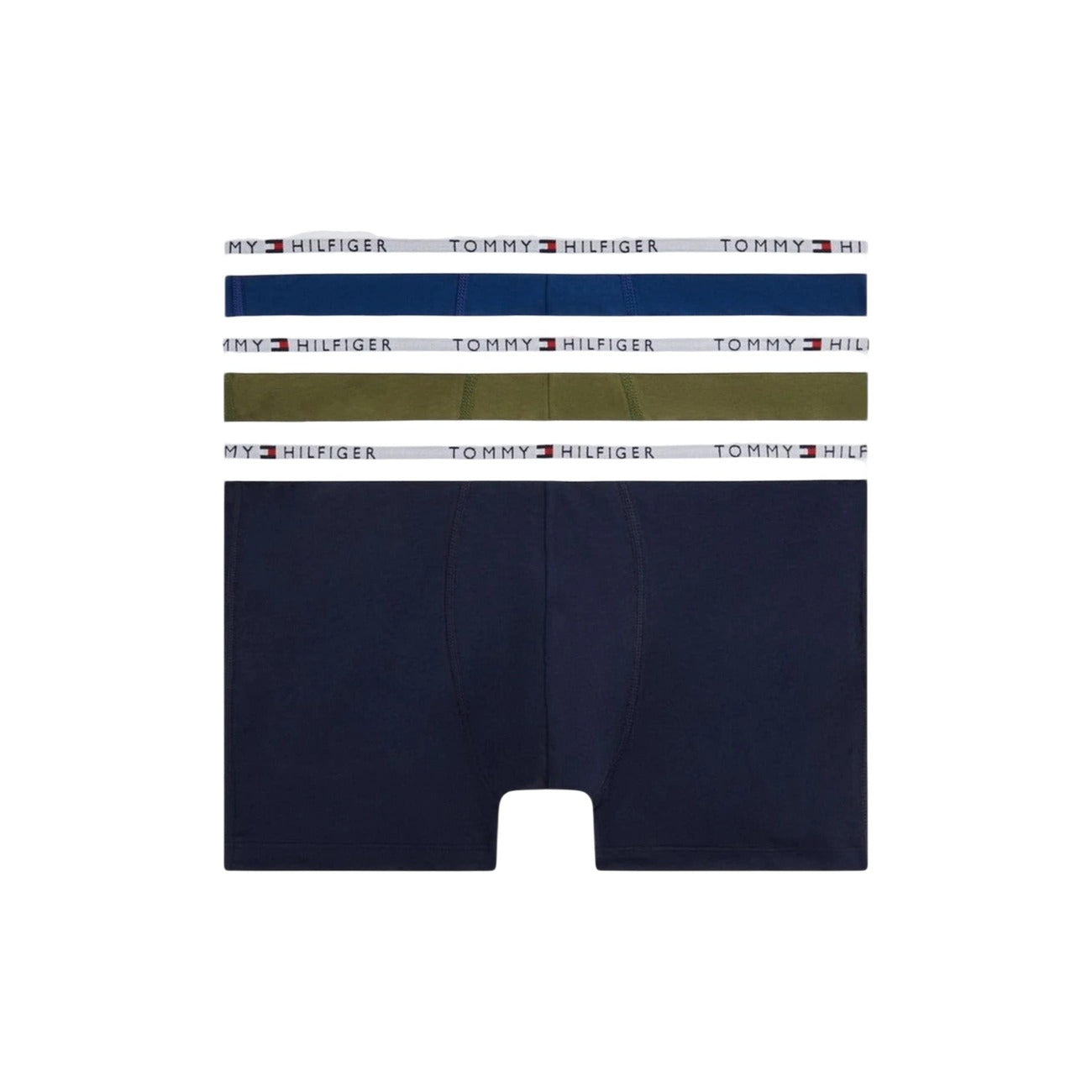 Tommy Hilfiger Boxer aderenti TH Original con logo confezione da 3 Uomo 3P TRUNK