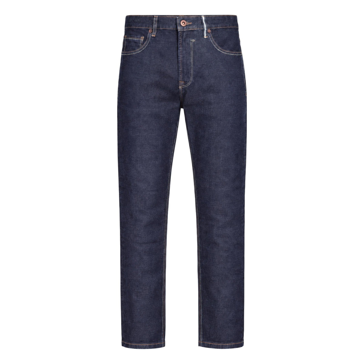 Jeans tapered uomo Gianni Lupo Andy Carrot 101 – Jeans blu elasticizzati 5 tasche GL2522YH-F26.