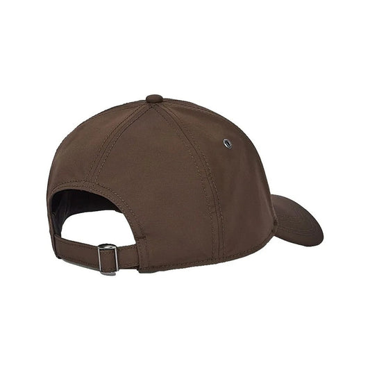 Cappellino marrone uomo G-Star RAW Originals D03219-D908. Cappello da baseball in tessuto idrorepellente marrone con visiera curva, patch logo G-Star RAW frontale e chiusura posteriore con clip.