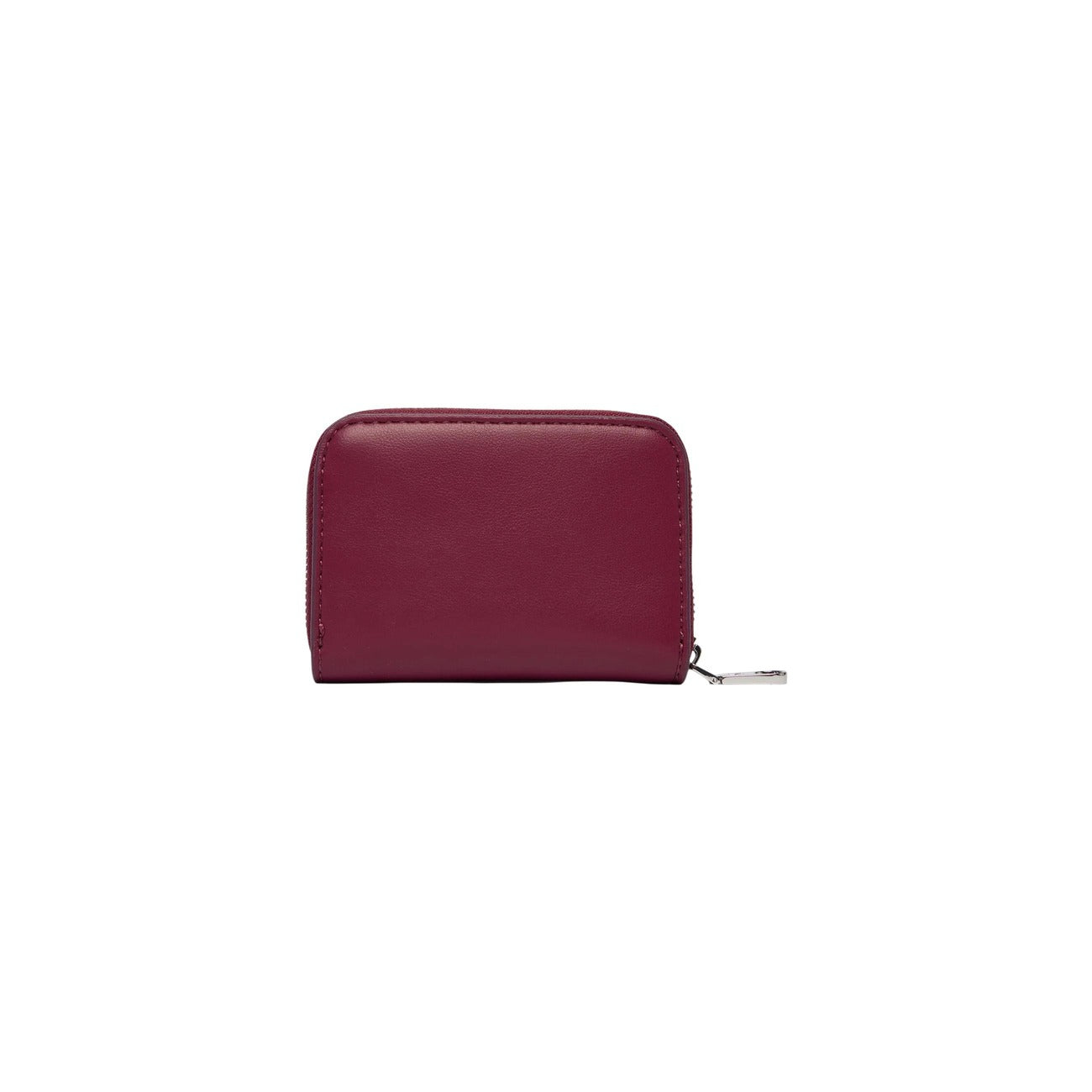 Portafoglio Calvin Klein donna bordeaux 100% poliuretano 10x7x2 cm - vista posteriore retro