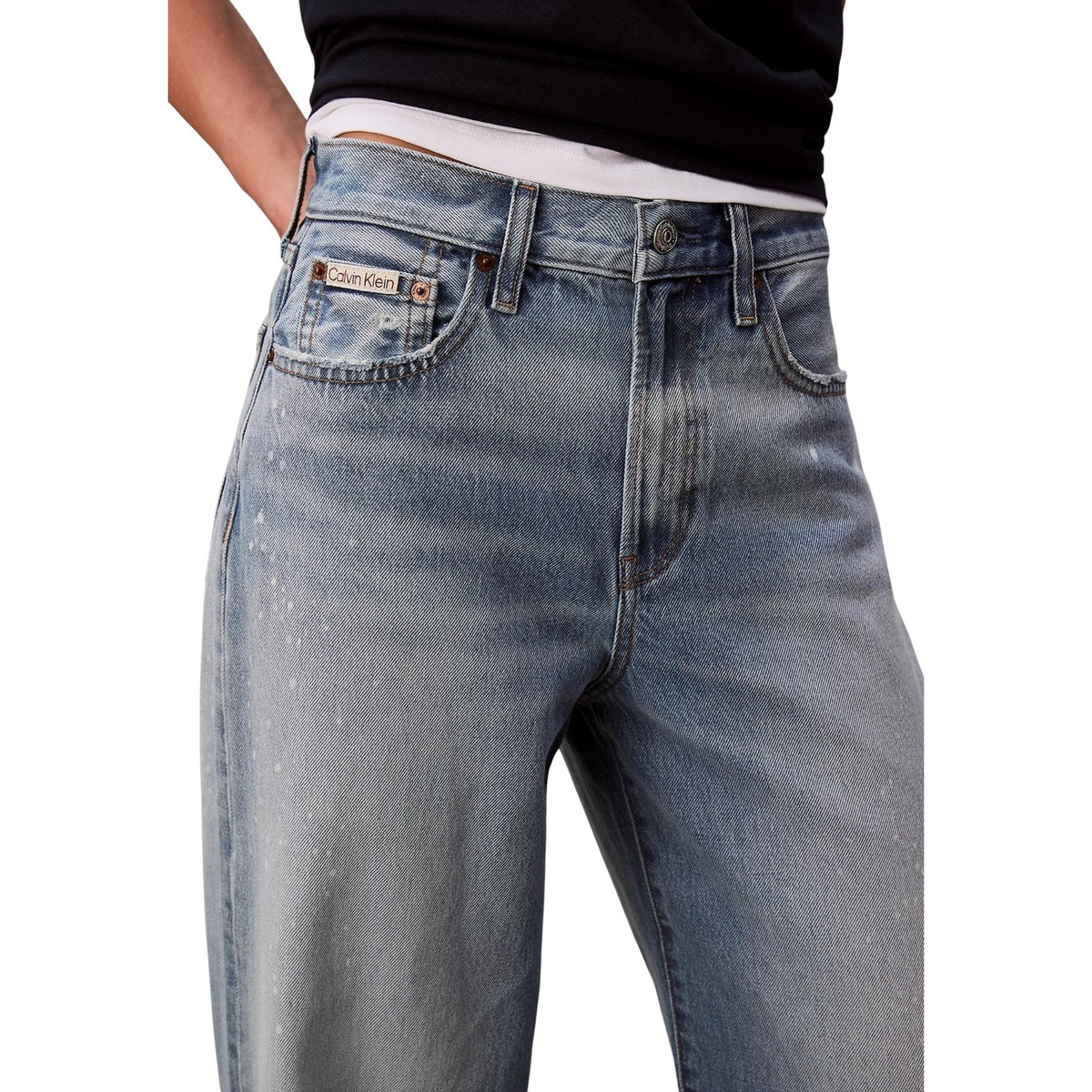 Calvin Klein Jeans Jeans Wide Leg Donna LV047C702G