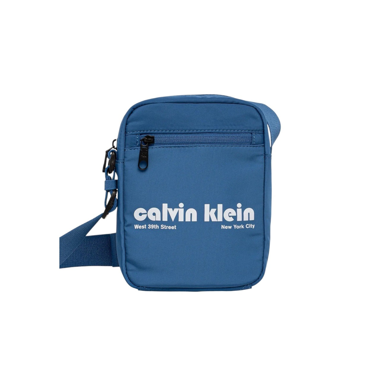 Calvin Klein Borsello Uomo Nero Tracolla Cerniera Tasche Interne Esterne Poliestere 100% Autunno Inverno LV04G3180G