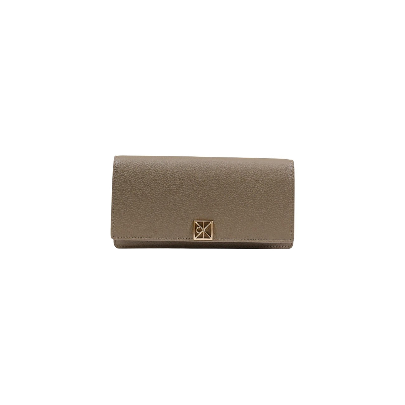 Calvin Klein Portafoglio Bi-Fold In Pelle Con Monogramma E Logo 19.5x10x4 cm Donna LV04F1129G