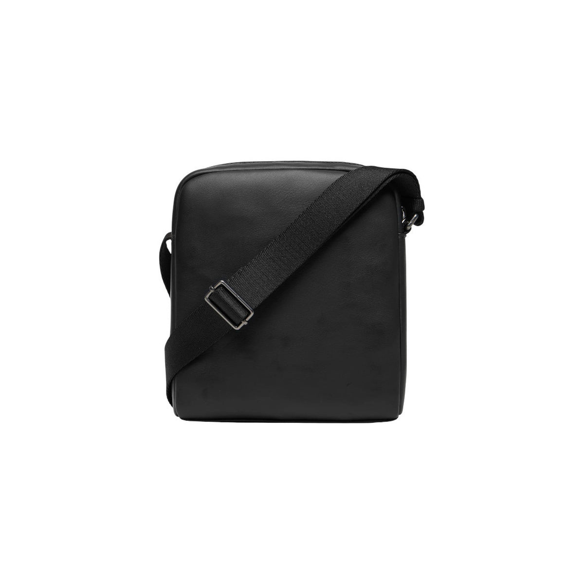 Borsello Calvin Klein uomo nero a tracolla con cerniera zip - vista posteriore