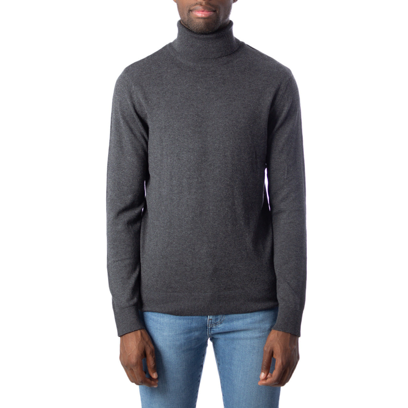 Jack & Jones Maglia Uomo Beige Collo Alto Manica Lunga Autunno Inverno 12157417