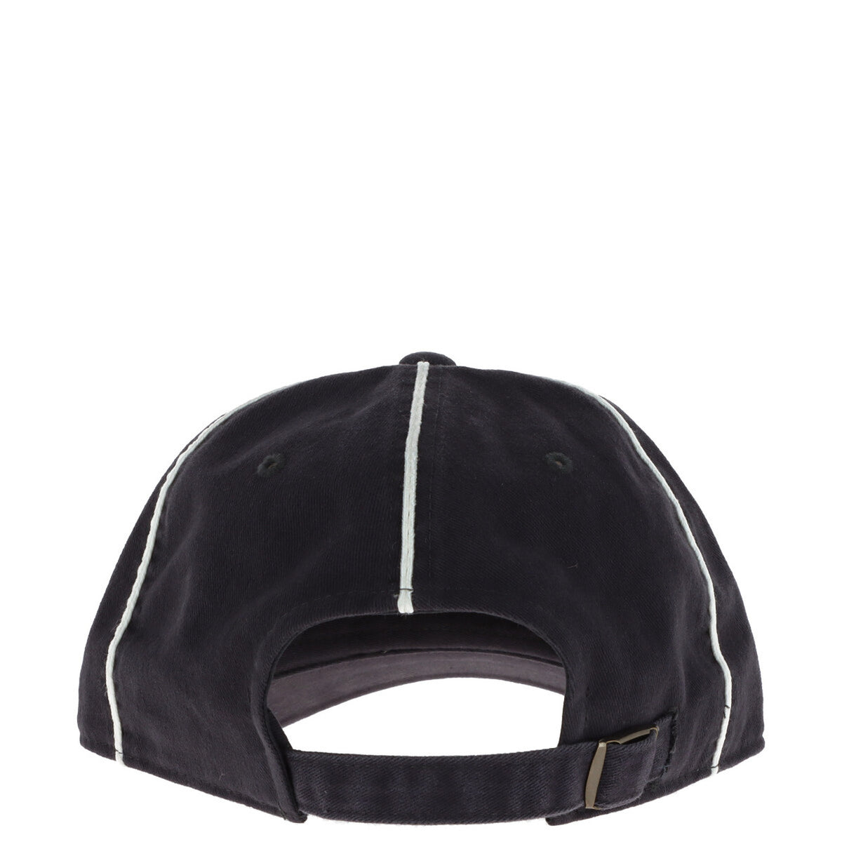 Cappellino Homestead Grays American Needle; 100% cotone twill, corona destrutturata, fibbia regolabile, blu navy vintage. Stile sportivo storico. Vista posteriore