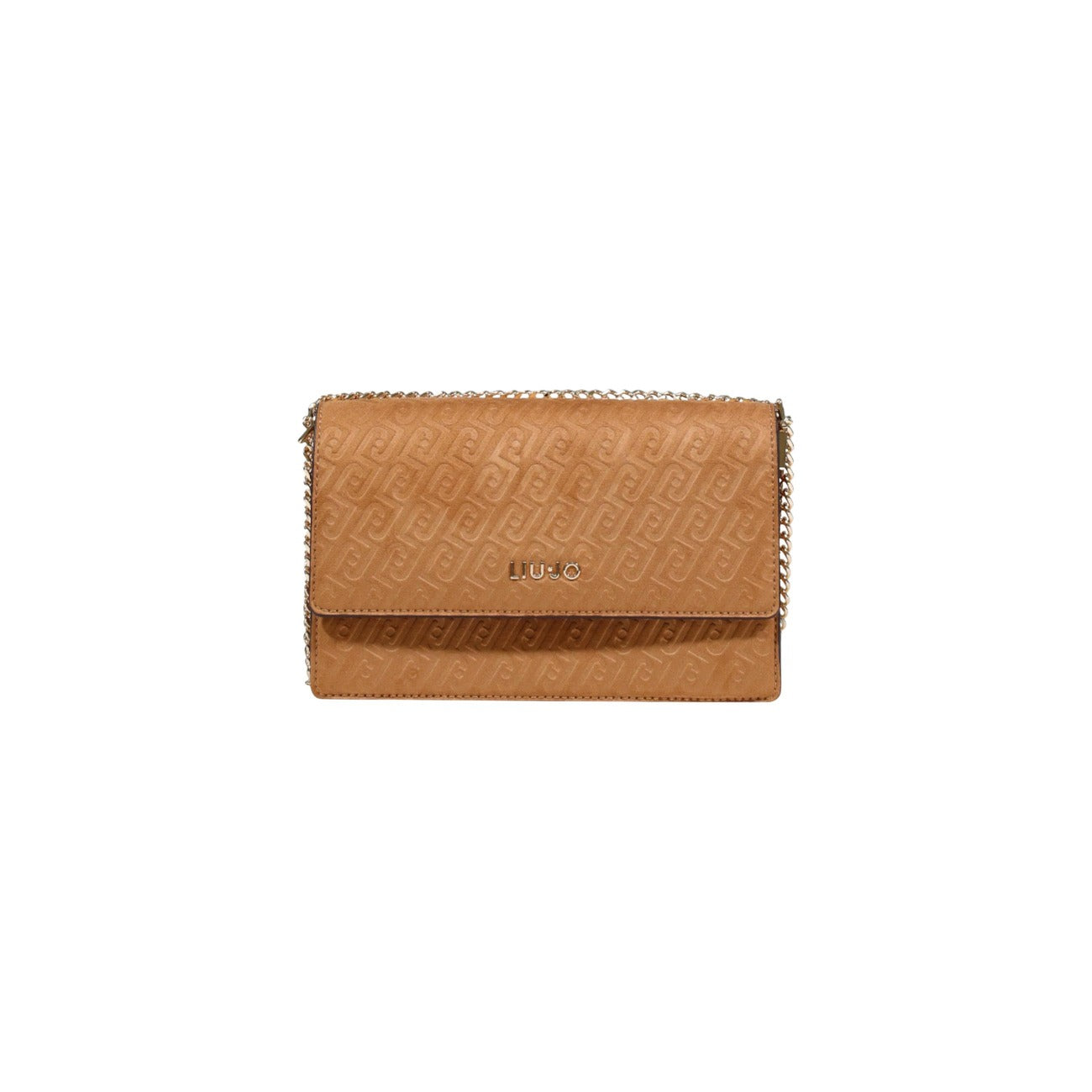 Borsa Liu Jo donna marrone beige scuro a mano in poliestere 100% - vista frontale