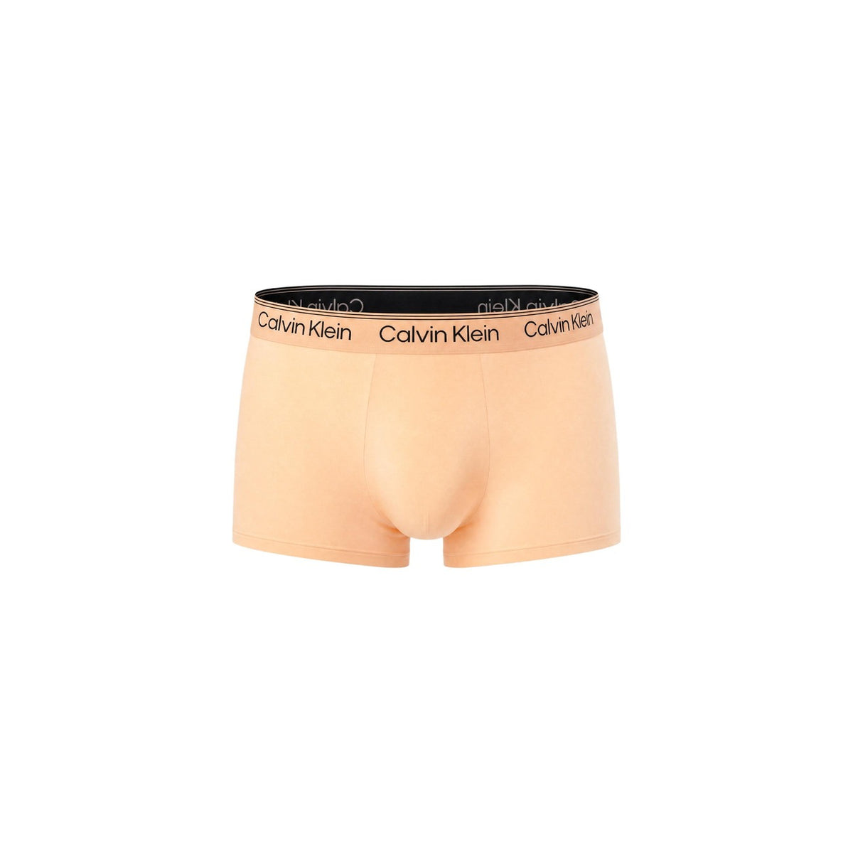 Boxer Uomo Assortiti Calvin Klein Low Rise Trunk (Pacco da 5); Tessuto elasticizzato ecosostenibile multicolore in poliestere riciclato e lycra. Taglio a vita bassa con elastico regular logato, stile casual e sportivo 4 stagioni. Pesca